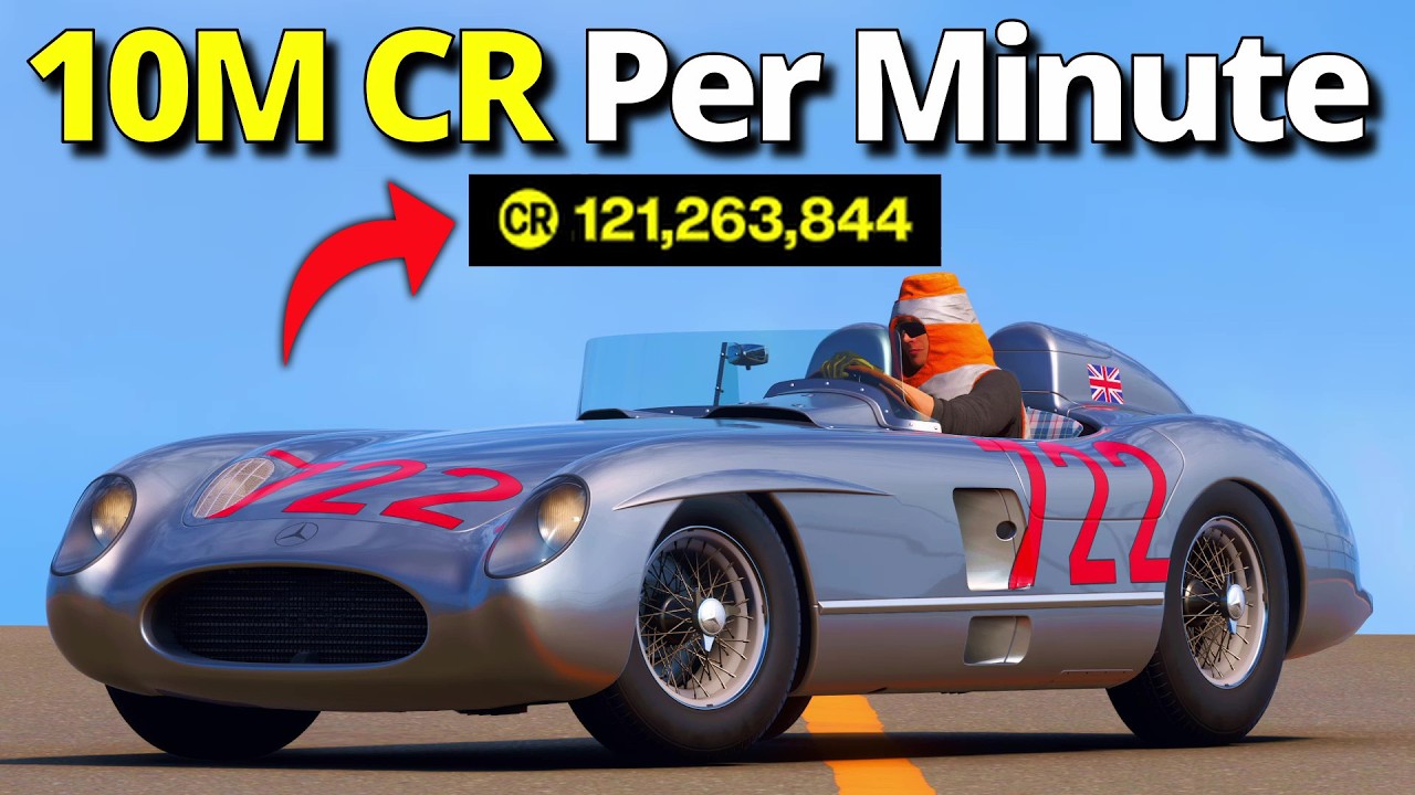 НОВЫЙ САМЫЙ БЫСТРЫЙ способ заработка кредитов в Forza Horizon 6!