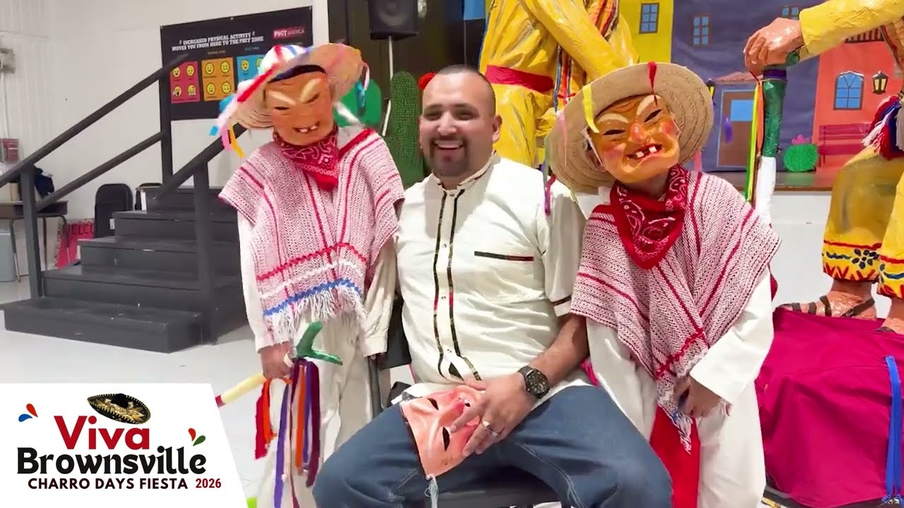Viejito Dance at Russell Elementary - Charro Days 2026