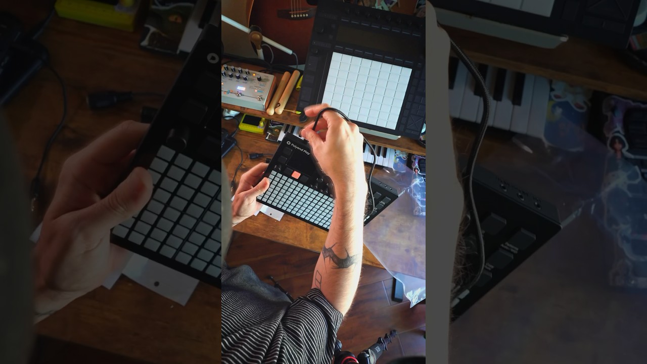 using the Polyend Play for the first time on stream!! join us live :) ✨