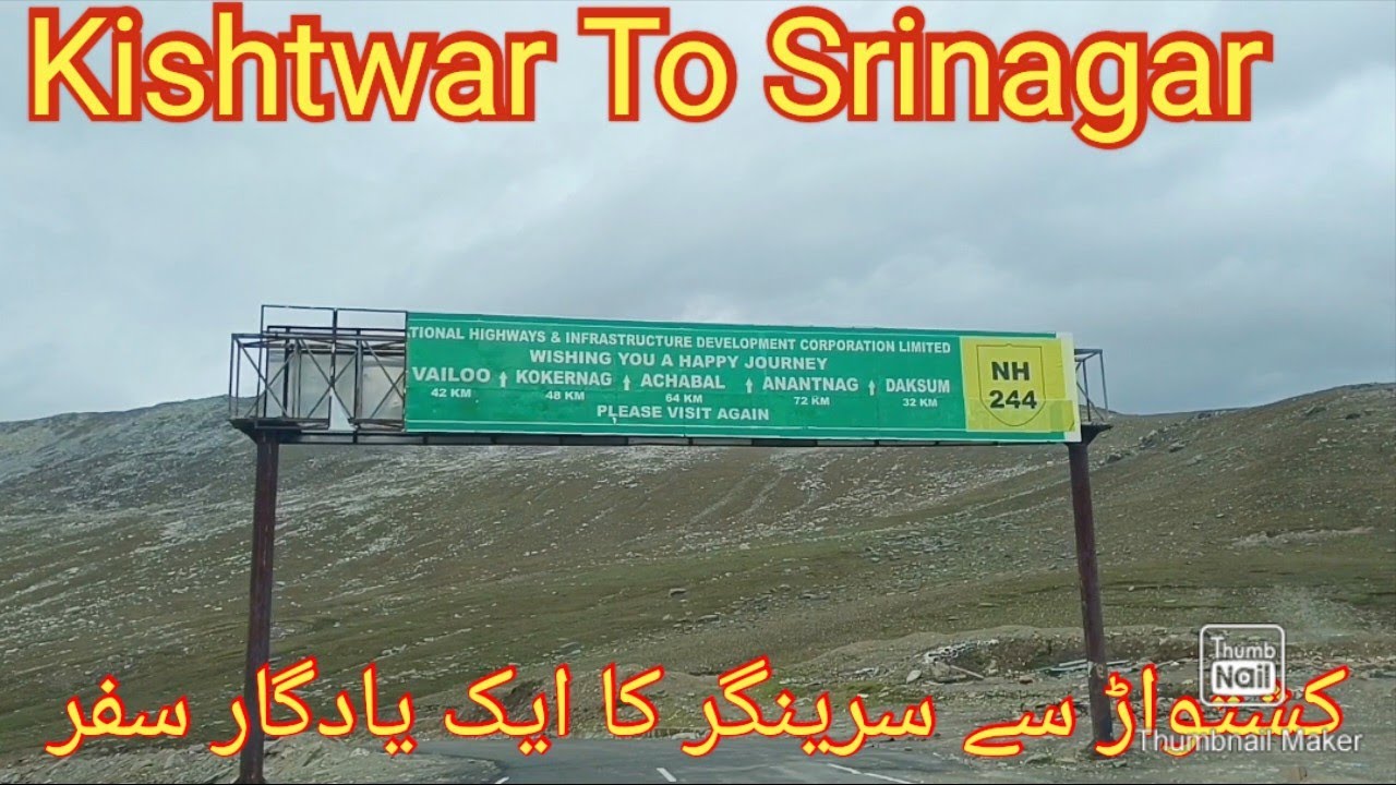 vlog Kishtwar to srinagar via sinthontop||GrAsgure 💕💕💕