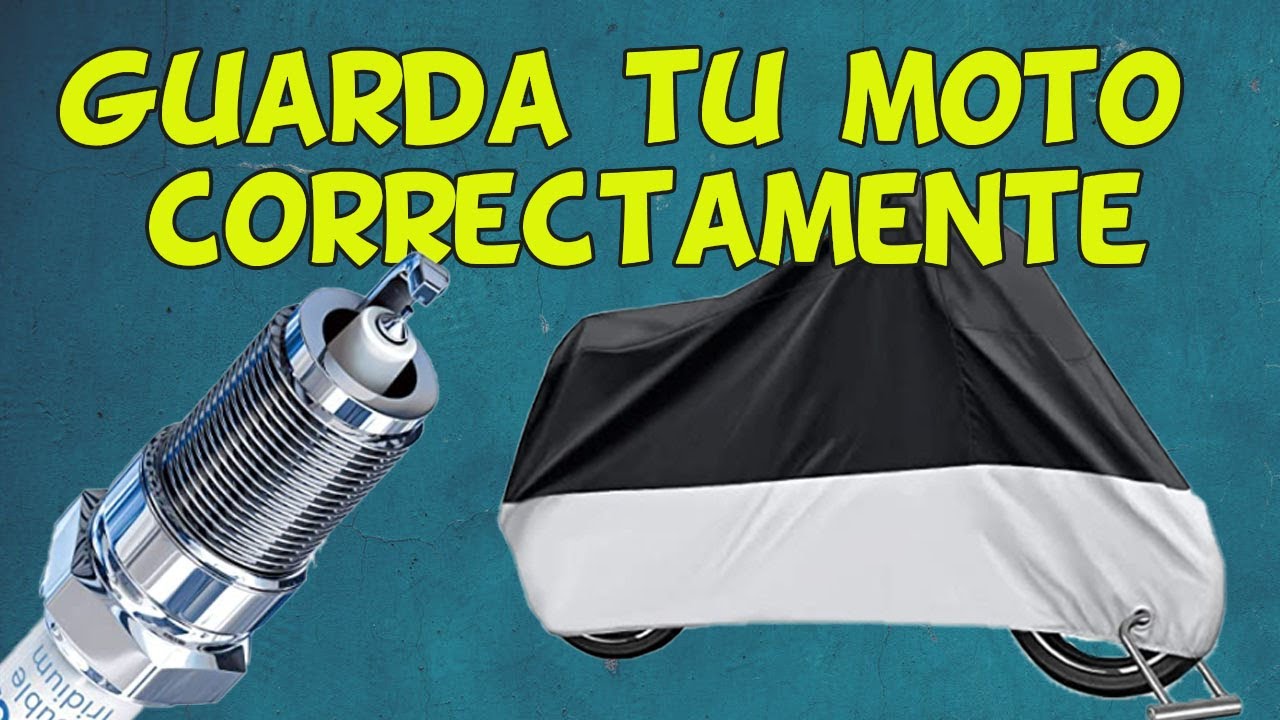 Como guardar bien tu moto por mucho tiempo hibernación