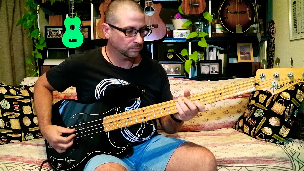 Tokai "Hard Puncher" P-bass - sound check