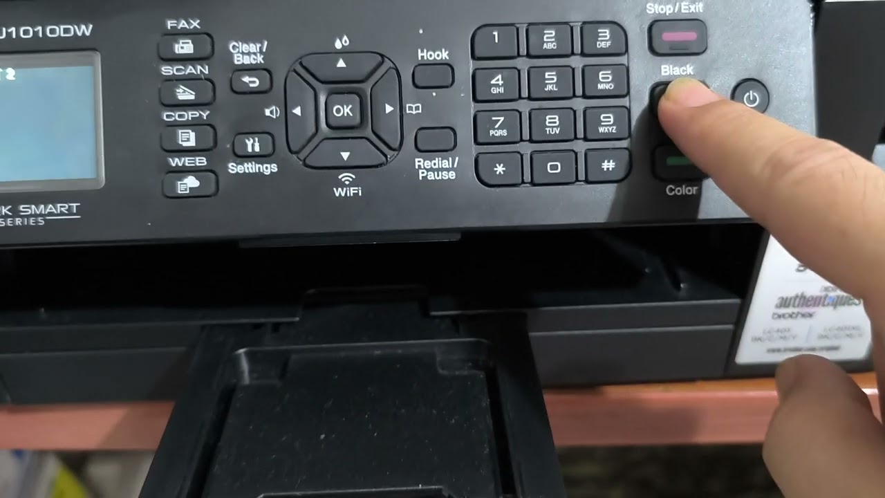 Brother MFC J1010DW ink cartridge reset