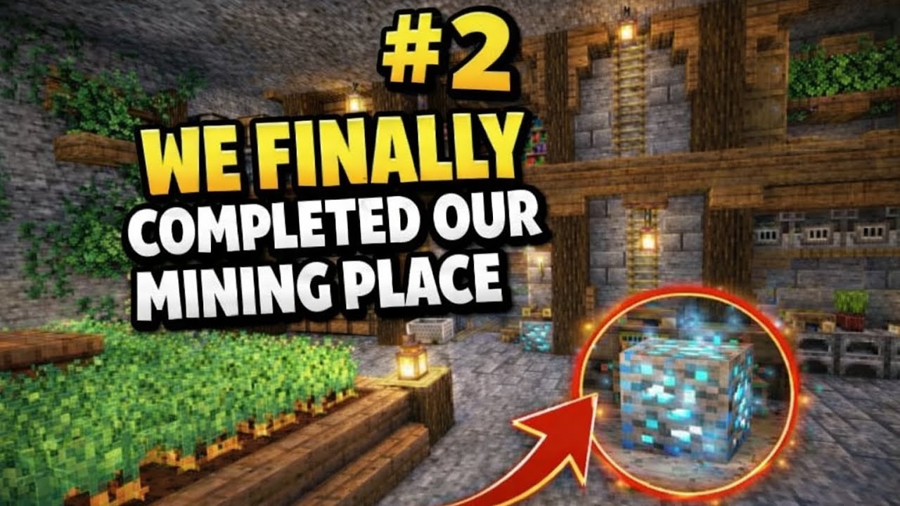 Finally completed the mining place # 2 ✅