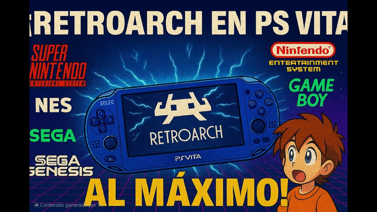 PS Vita al Límite 🔥 Guía RetroArch 2025 (Todo lo que Necesitas)