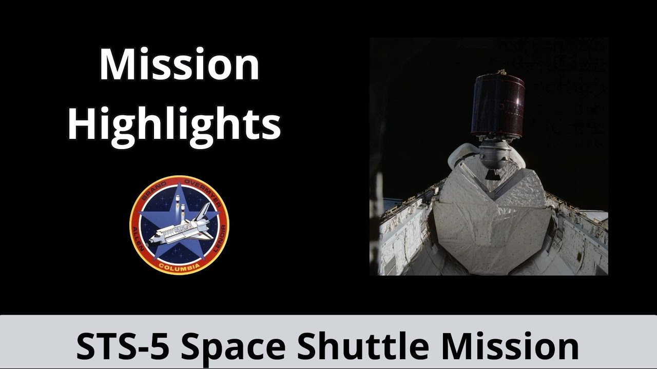 First Space Shuttle Operational Mission | STS-5 Mission Highlights