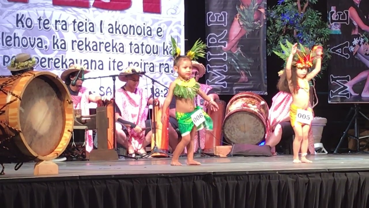 Ori Tahiti Las Vegas 2017 - Te Matahi’s Pua Olena (4 & Under Exhibition$