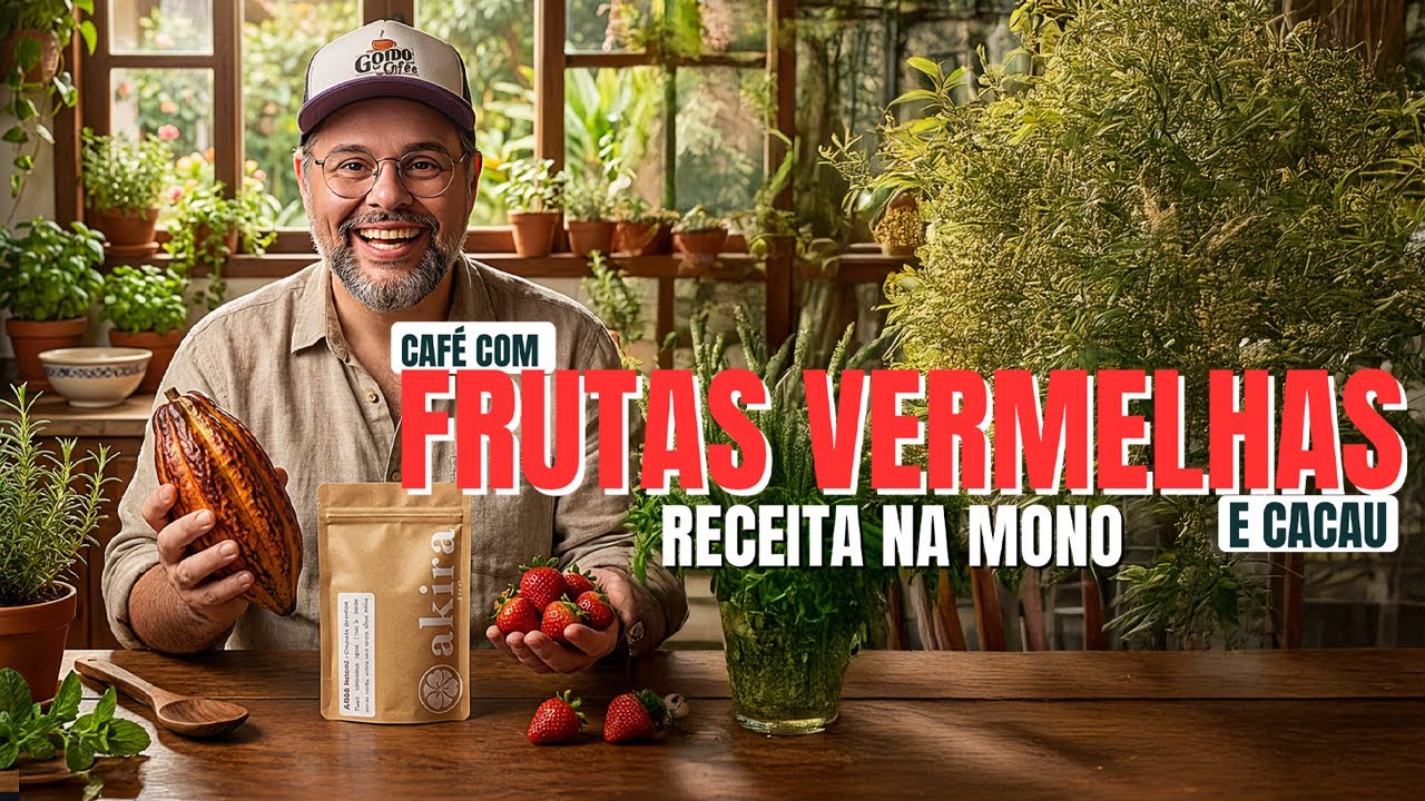 ☕ O Café Perfeito: Akira (Frutas Vermelhas e Cacau) - Receita na Mono