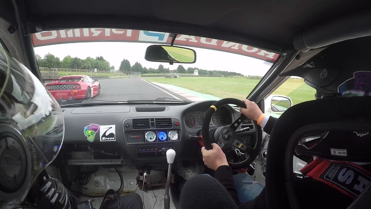 Honda Civic ek9 track day 23/06/2017 castle Combe