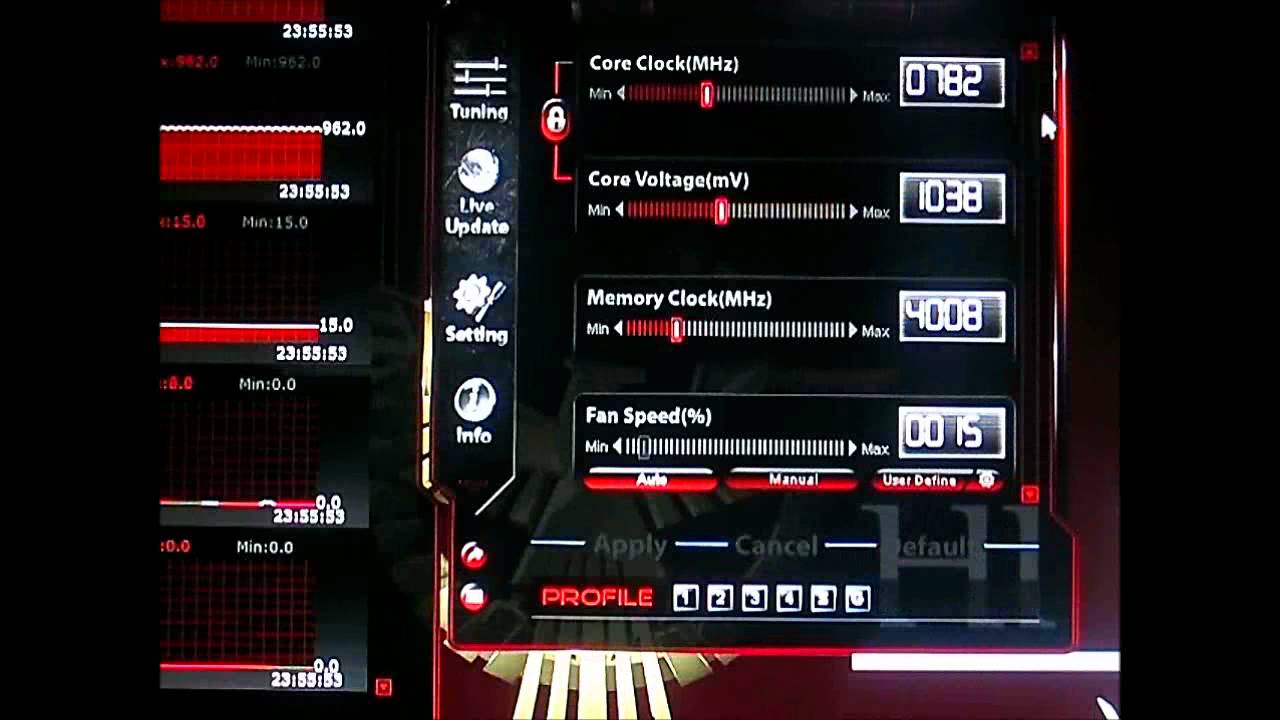 ASUS GeForce GTX580 DirectCU II - GPU Tweak Software and Fan Noise Comparison