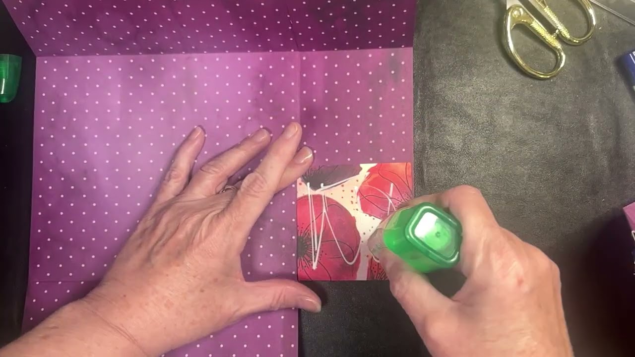 Gift Bag made with Stampin’ Up! DSP