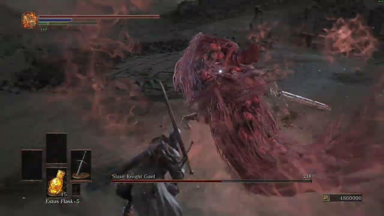 I kill Slave Knight Gael every day till i die. part: 318