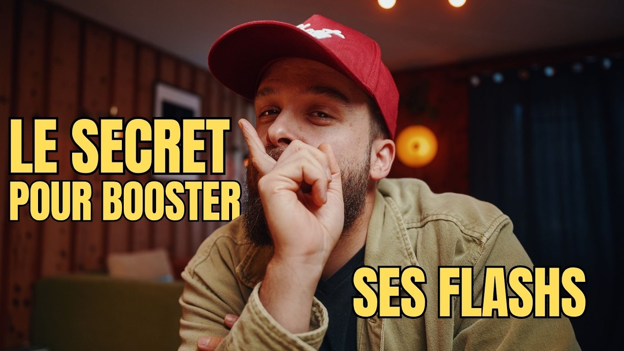 FLASH TROP FAIBLE ? ⚡ Voici COMMENT DOUBLER la LUMIÈRE 💥