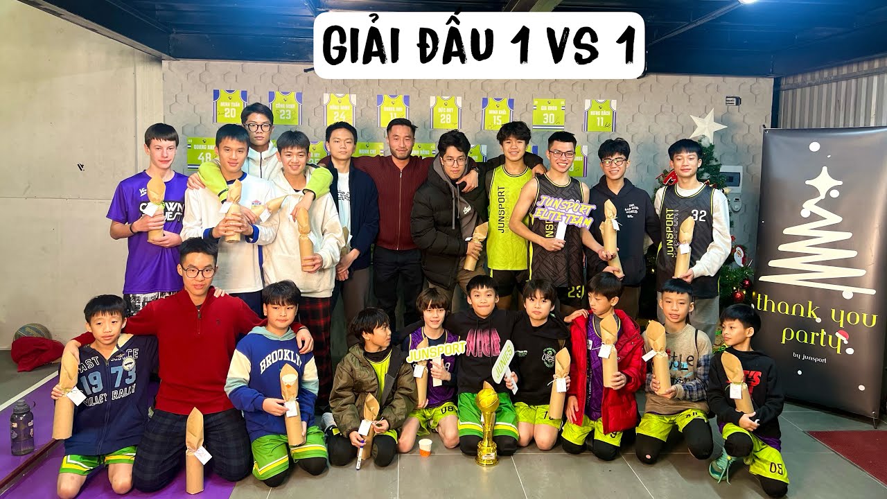 Giải bóng rổ 1 vs 1 mỗi trận 1 phút của JunSport || Phần 1