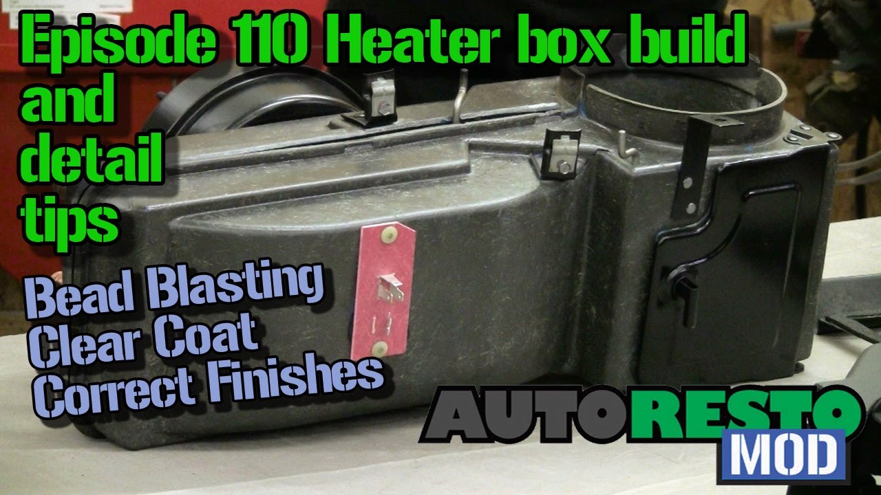 Episode 110 Mustang and Cougar Heater box assembly and detail tips Autorestomod
