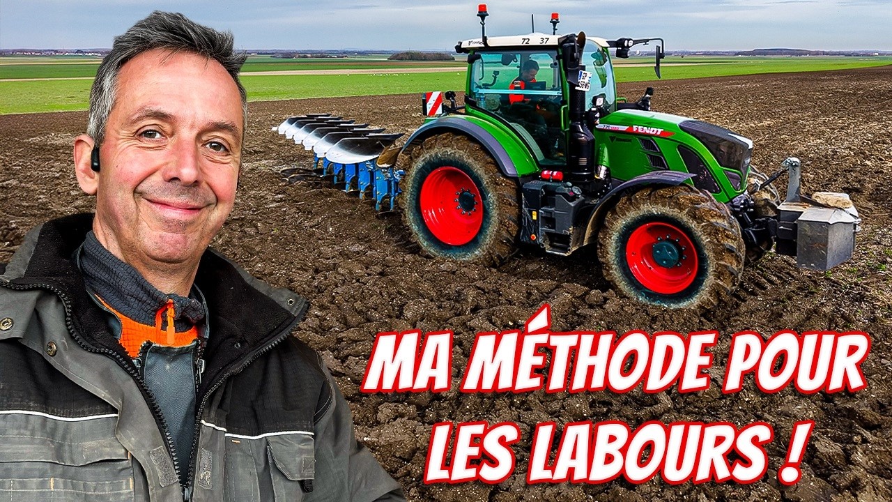 Découvrez ma technique pour labourer sur 7 hectares ! 😎