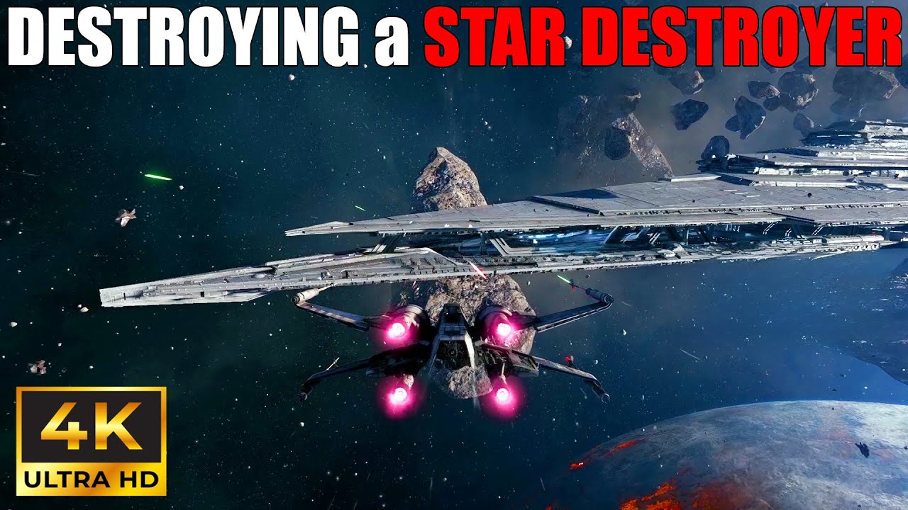 Star Wars Battlefront 2: A FULL LOBBY - Starfighter Assault Gameplay [PC 4K] - No Commentary
