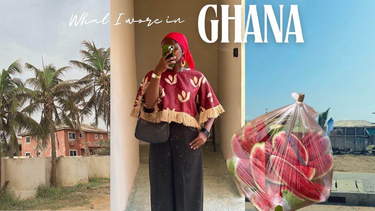 OOTD VLOG| What I wore in Ghana 🇬🇭 |HIJABI VERSION
