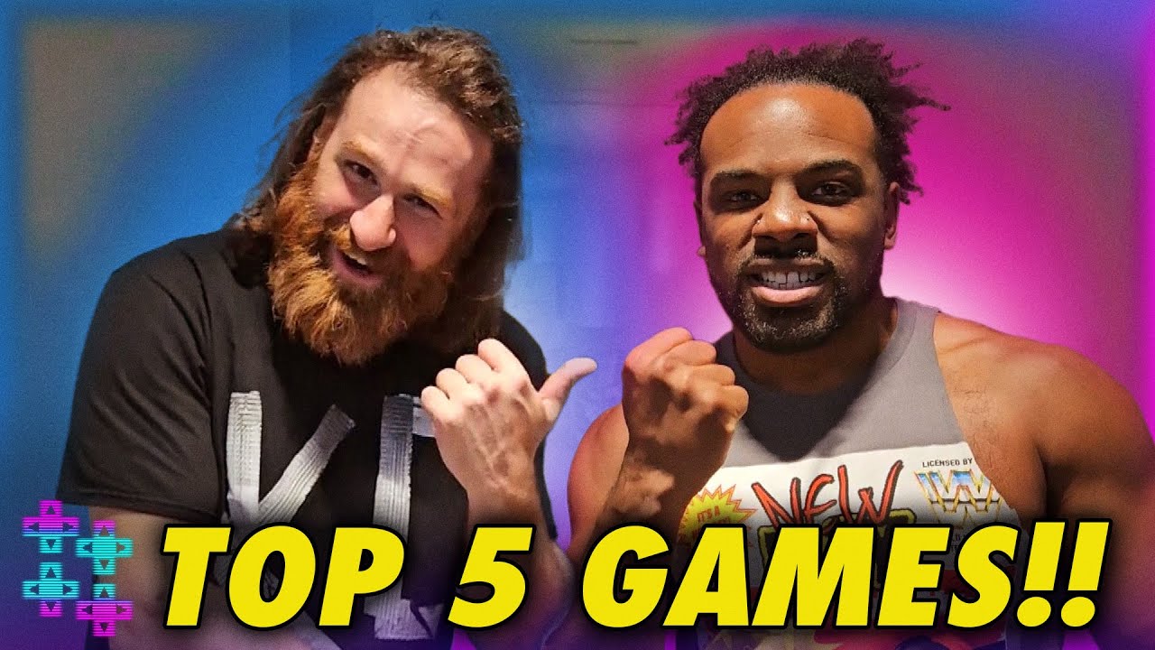 UUDD's Top 5 Video Games EVER: Sami Zayn, Johnny Gargano, Shayna Baszler, Shane Helms and more!