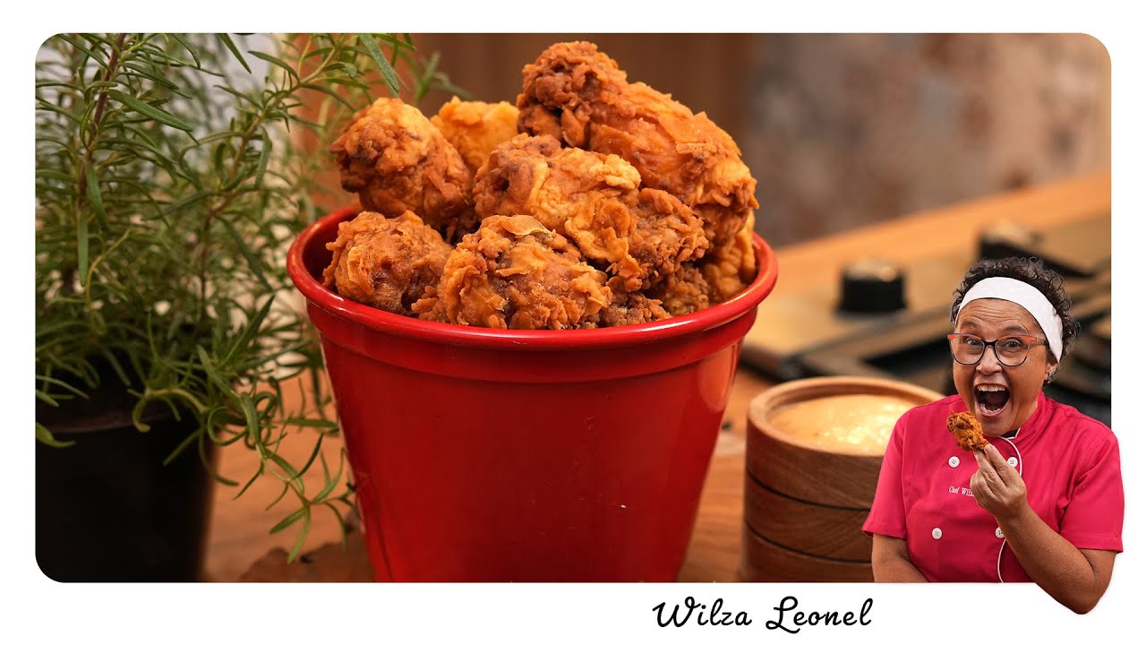FRANGO CROCANTE E SUCULENTO IGUALZINHO O DO KFC - Wilza Leonel