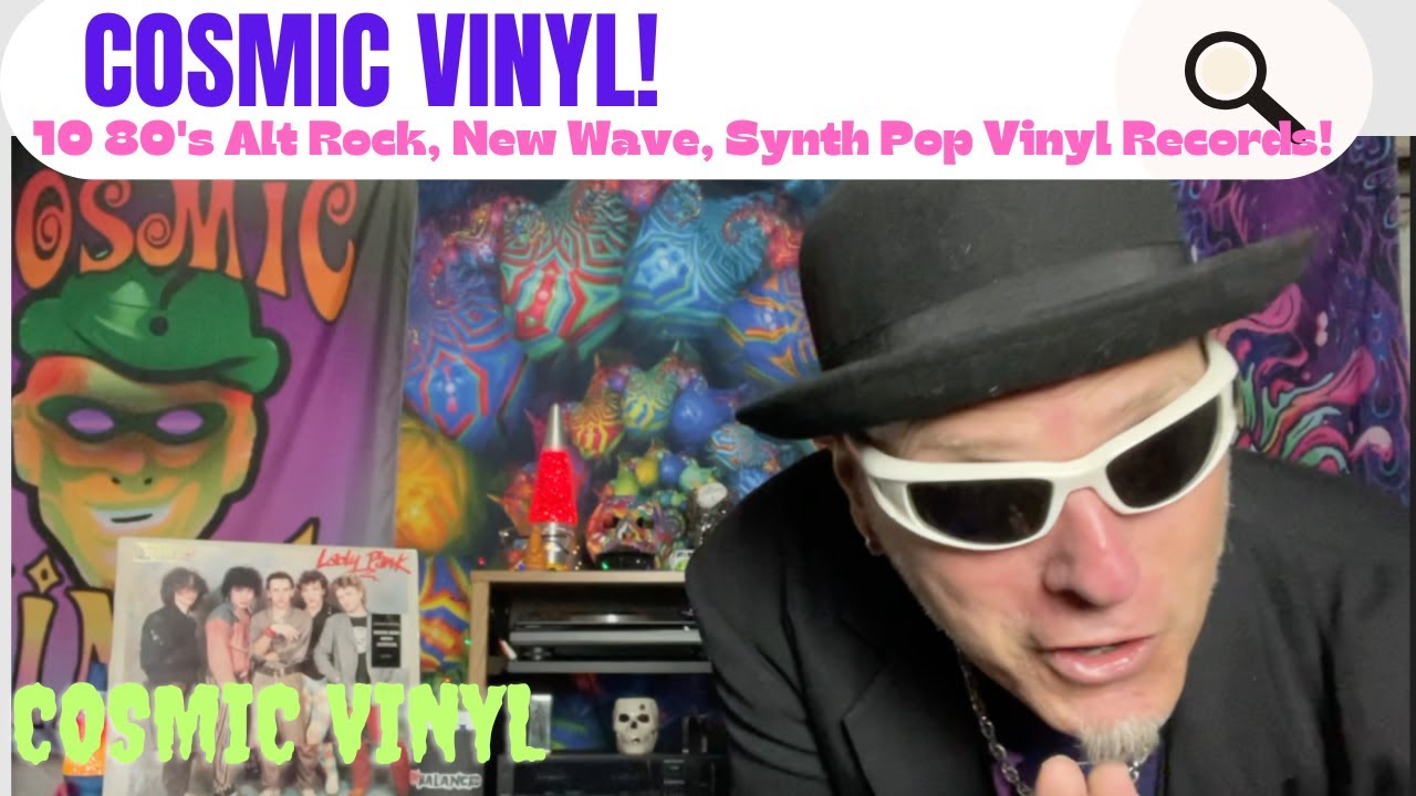 Ten 80's Alt Rock: New Wave, Synth Pop, Vinyl Records! #vinylcommunity #vinylrecords #vinyl
