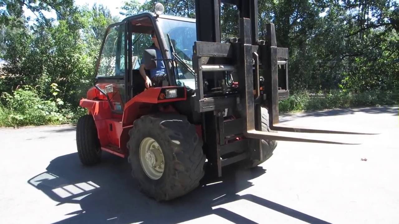 Geländestapler, вездеходный погрузчик Manitou MC 50