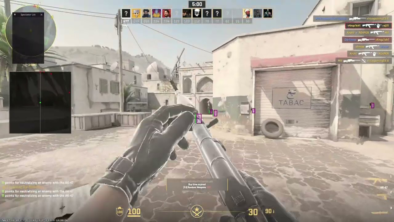 CS2 AK47 RAGE 126 KILLS (CHEAT IN BIO)