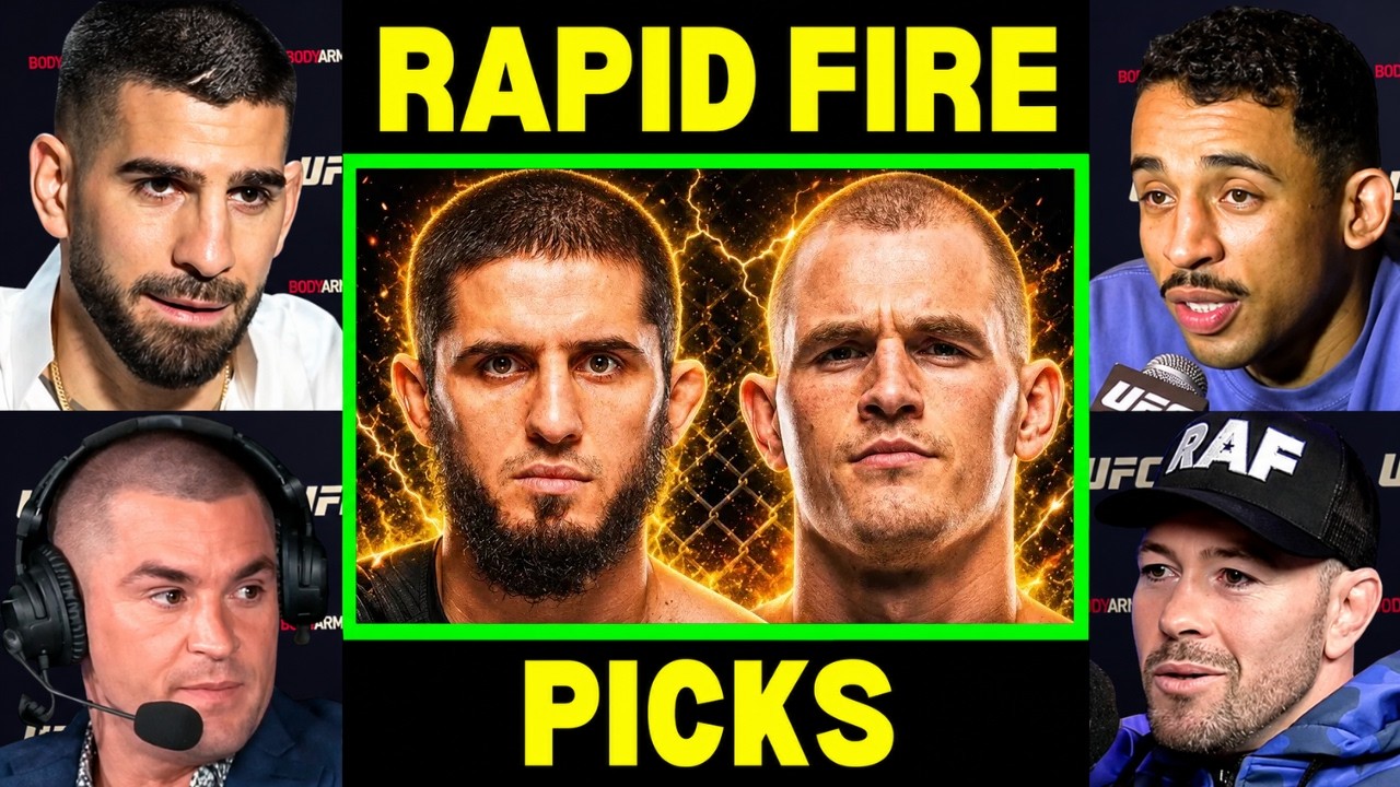 UFC Fighters Predict Islam Makhachev vs Ian Garry | UFC 330