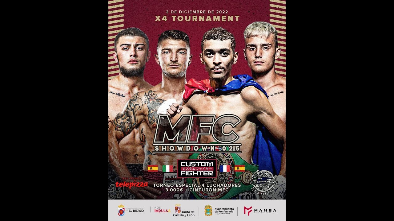 MFC025 | Iker Valderrama VS Giordano Stella |  Semifinal Torneo X4 | Muay Thai -58KG 〽️