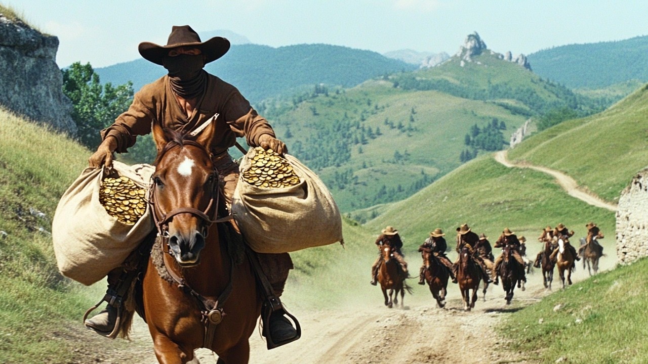 Westernfilm auf Deutsch | Ein Cowboy täuscht die Banditen und entkommt mit ihrem Gold