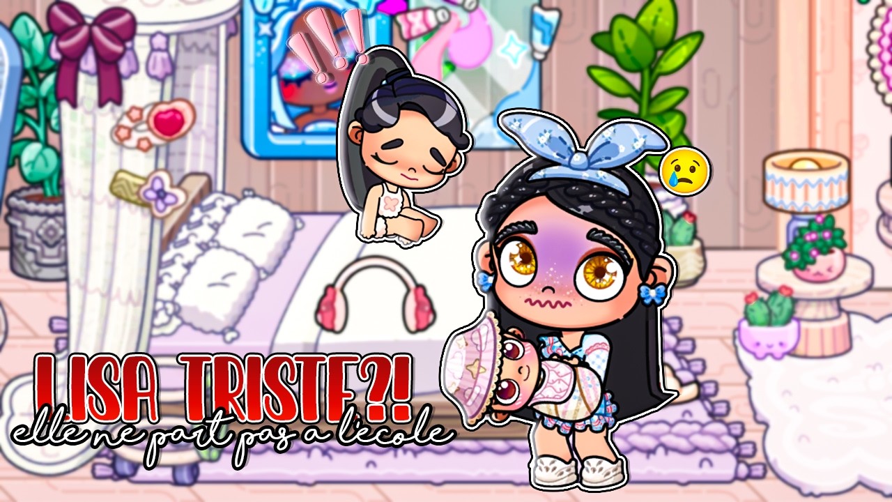 LISA EST TRISTE, LES JUMEAUX S'OCCUPENT DU BÉBÉ DANS AVATAR WORLD ! MISS QUEEN 👑