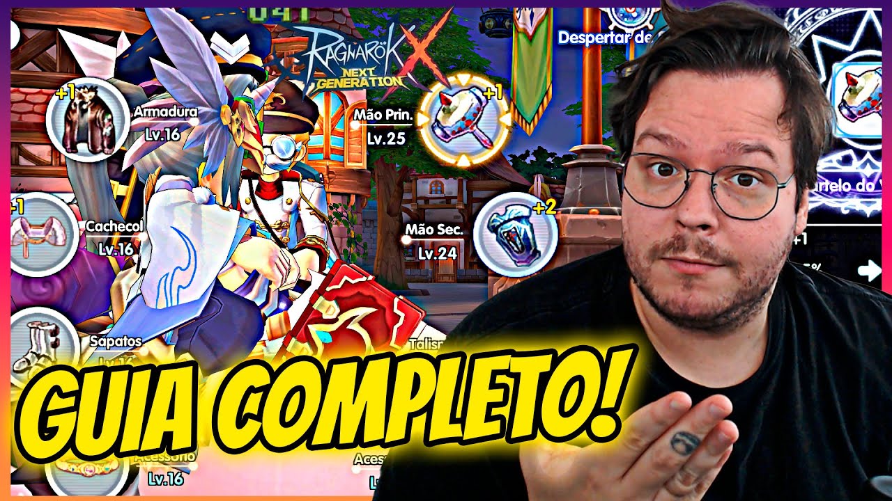 RAGNAROK X GUIA COMPLETO PARA INICIANTES PRA PC E CELULAR!!