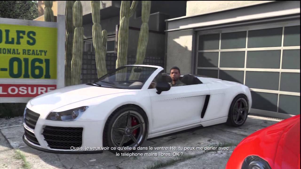 GTA 5 #1 Découverte De La Carte ,Voiture,Environement !