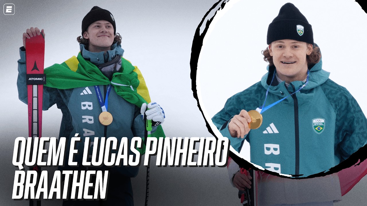 QUEM É LUCAS PINHEIRO BRAATHEN, 1º MEDALHISTA DO BRASIL NAS OLÍMPIADAS DE INVERNO