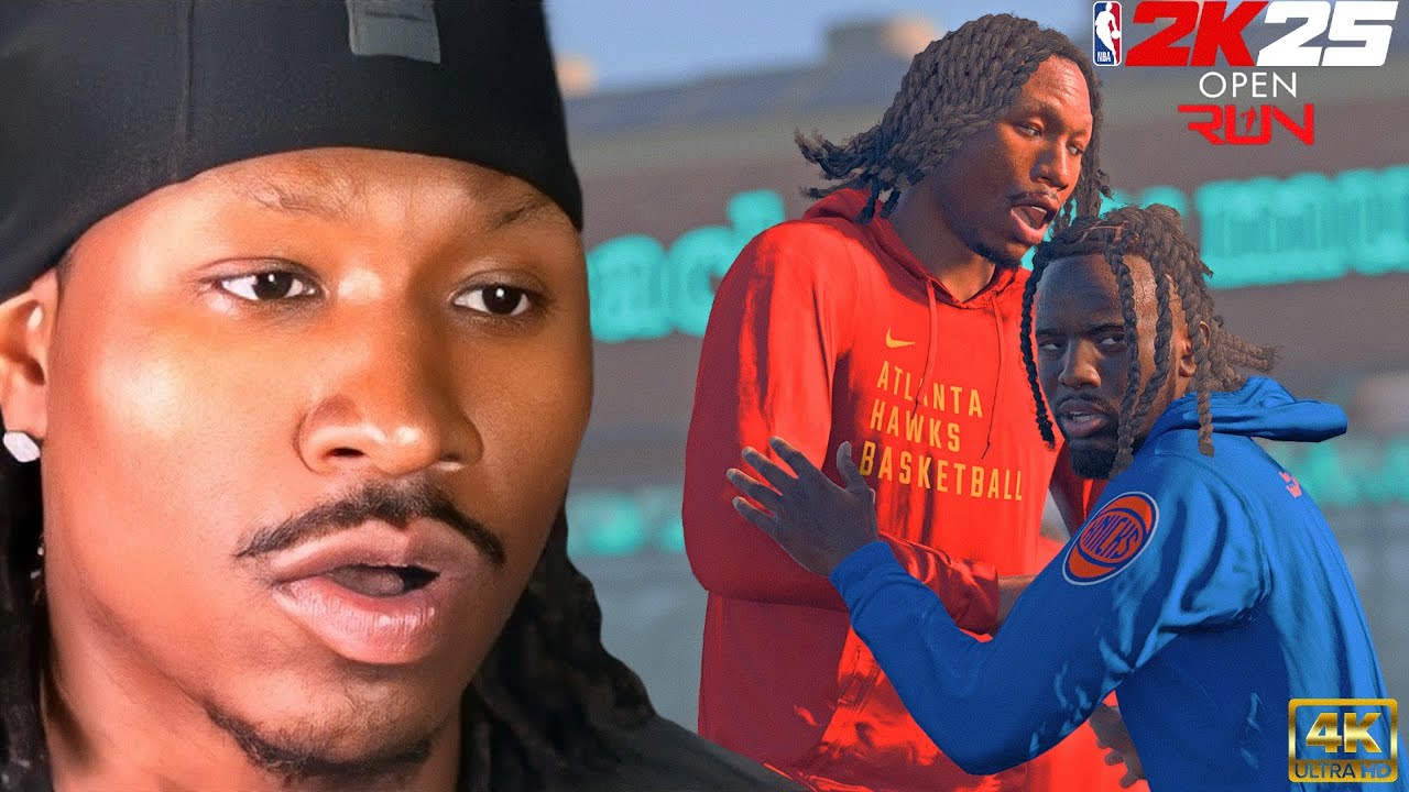 Duke Dennis and Kai Cenat Venice Beach Takeover! | NBA 2K25 Open Run Mode | PC Mods Overhaul 4K