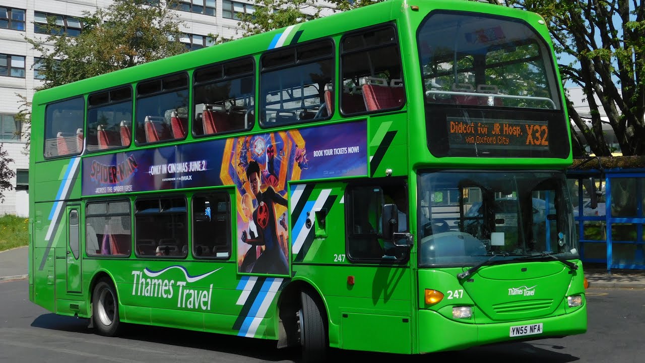 Beasty Scania! | Scania N94UD OmniDekka 247 (YN55 NFA) | Thames Travel