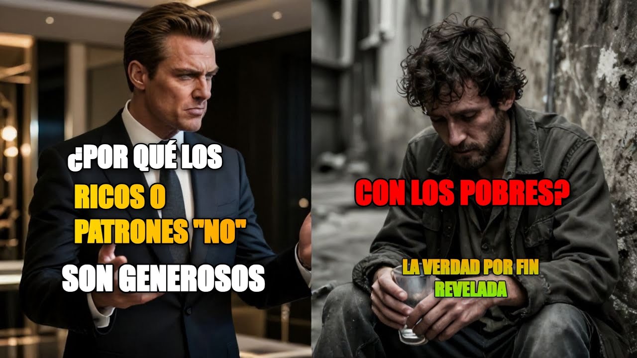 (EPISODIO #7) ¿Por qué los RICOS o los PATRONES no son generosos con los POBRES?