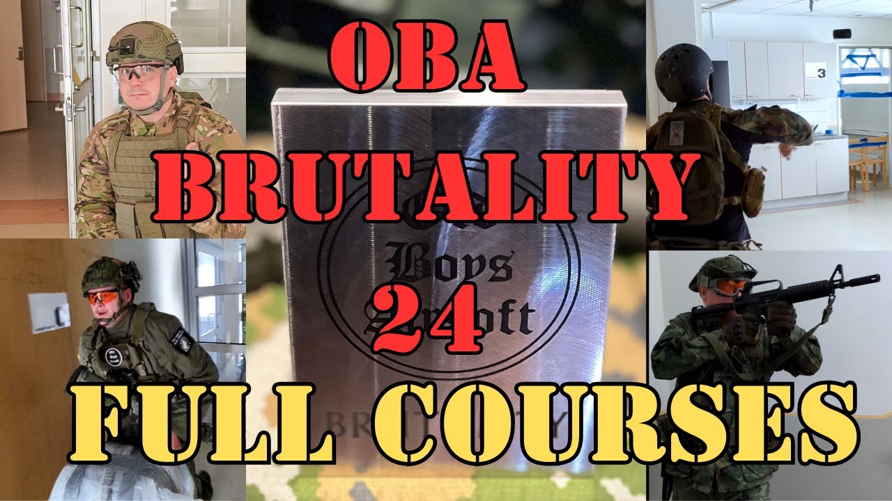 Old Boys Airsoft Brutality 2024 - Full Courses