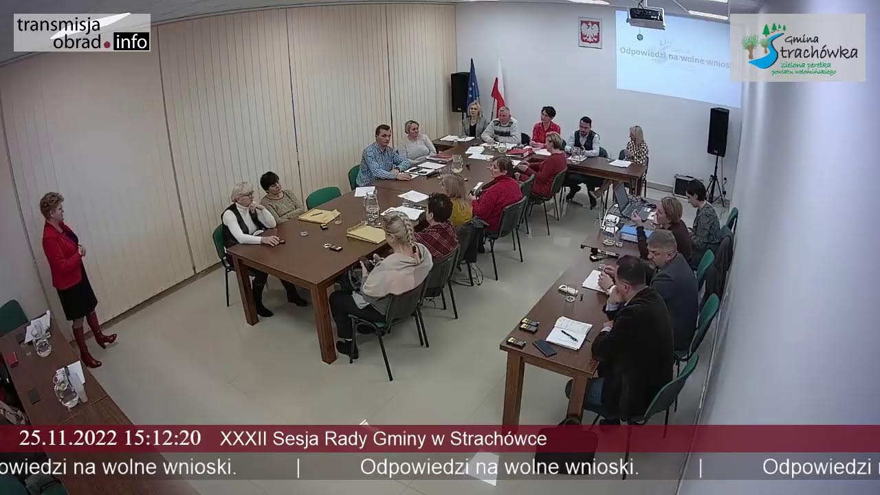 Gmina Strachówka – transmisja na żywo