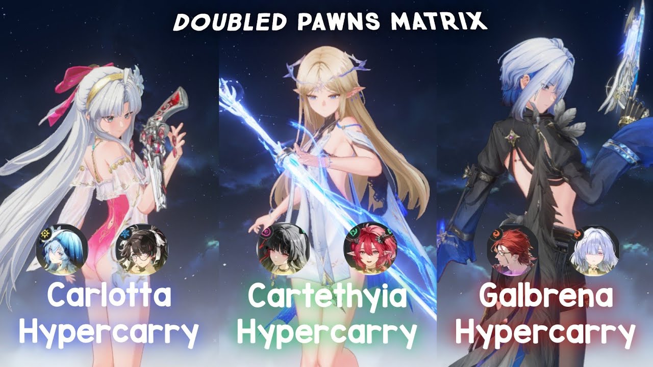 S0 Carlotta - Cartethyia - Galbrena Hypercarry | DPM 3.1 | Wuthering Waves |