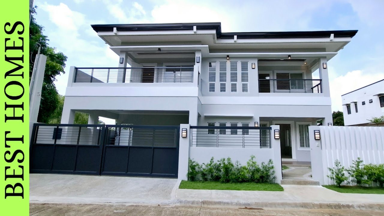 34M, 5BR Spacious, Private & Quality Modern Home  House For sale in Mission Hills Antipolo City.