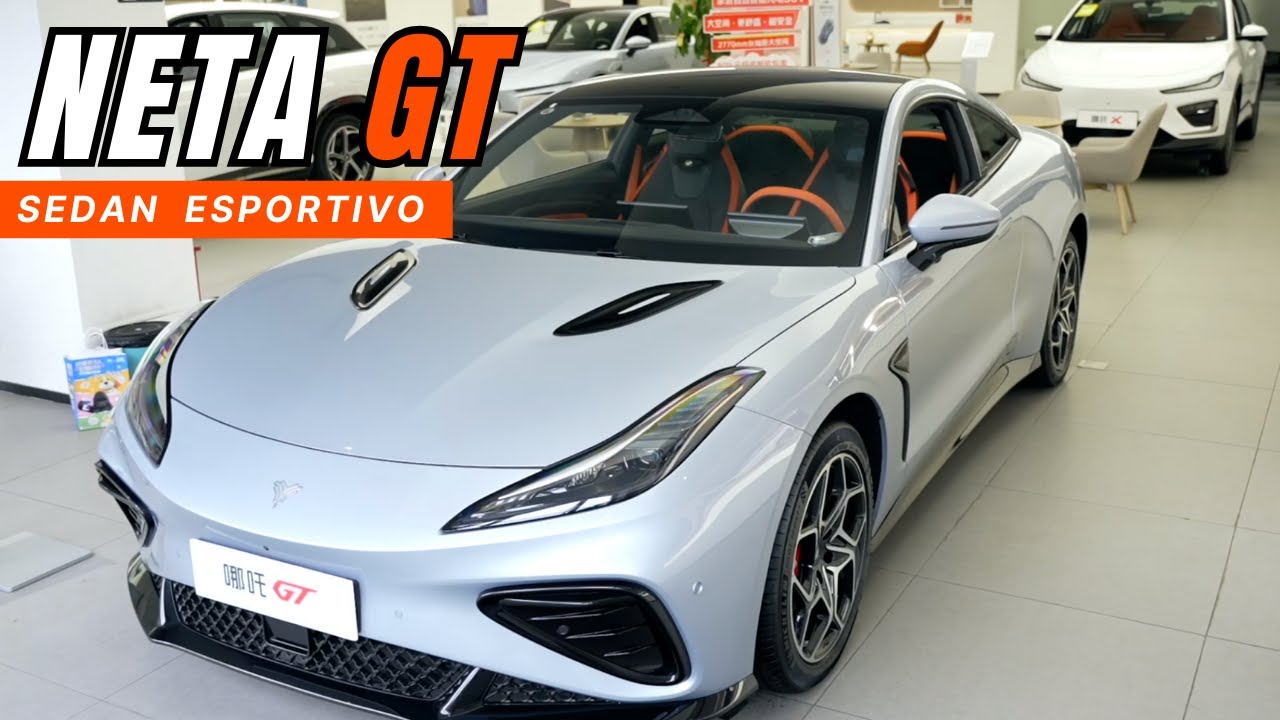 NETA GT 🏁 SEDAN ESPORTIVO ELÉTRICO CONCORRENTE DO XIAOMI SU7? | Bacon Sushi
