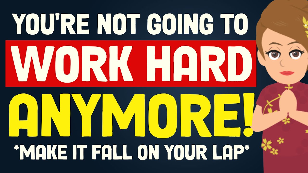 After This, Your Are Not Going To Work Hard Anymore! *Make It Fall On Your Lap*✨ Abraham Hicks 2023