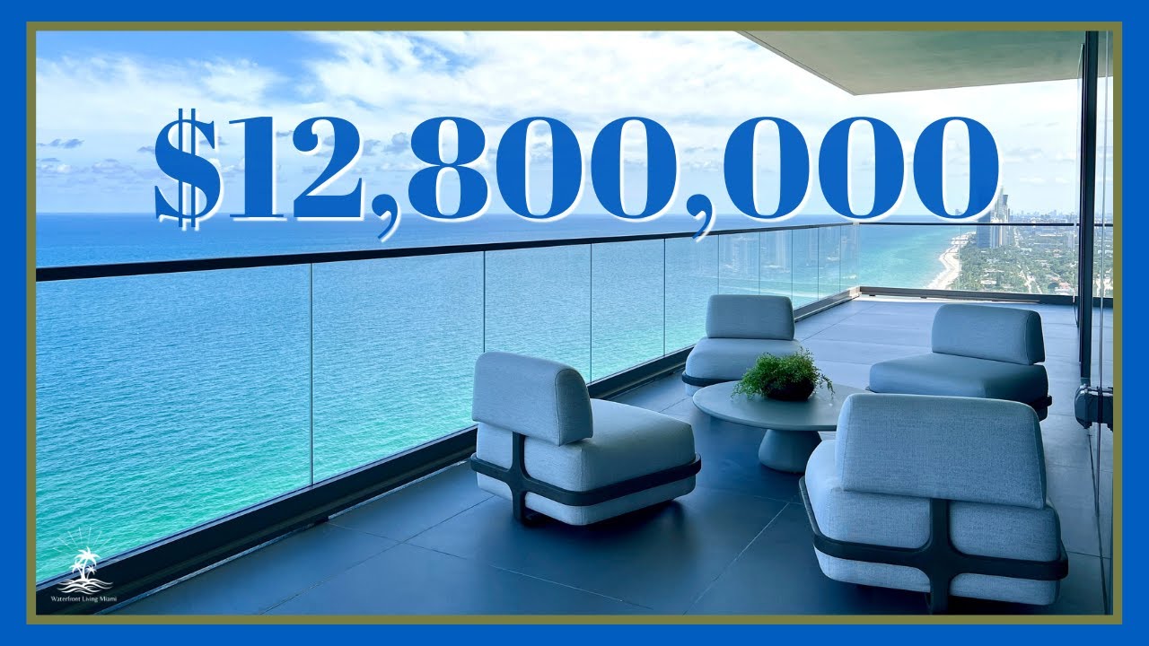 Take a Tour INSIDE a $12.8 MILLION South Florida Waterfront Condo | 2000 Ocean