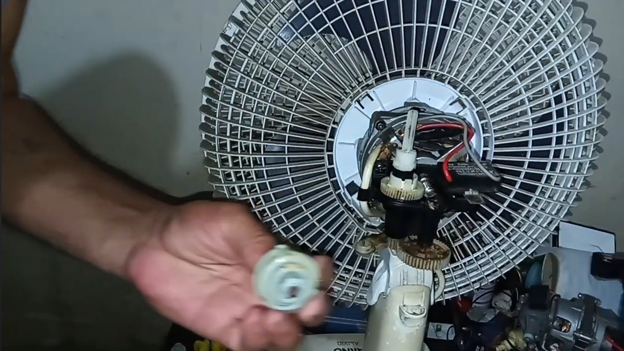 Como arrumar oscilação do ventilador Arno Alívio.
