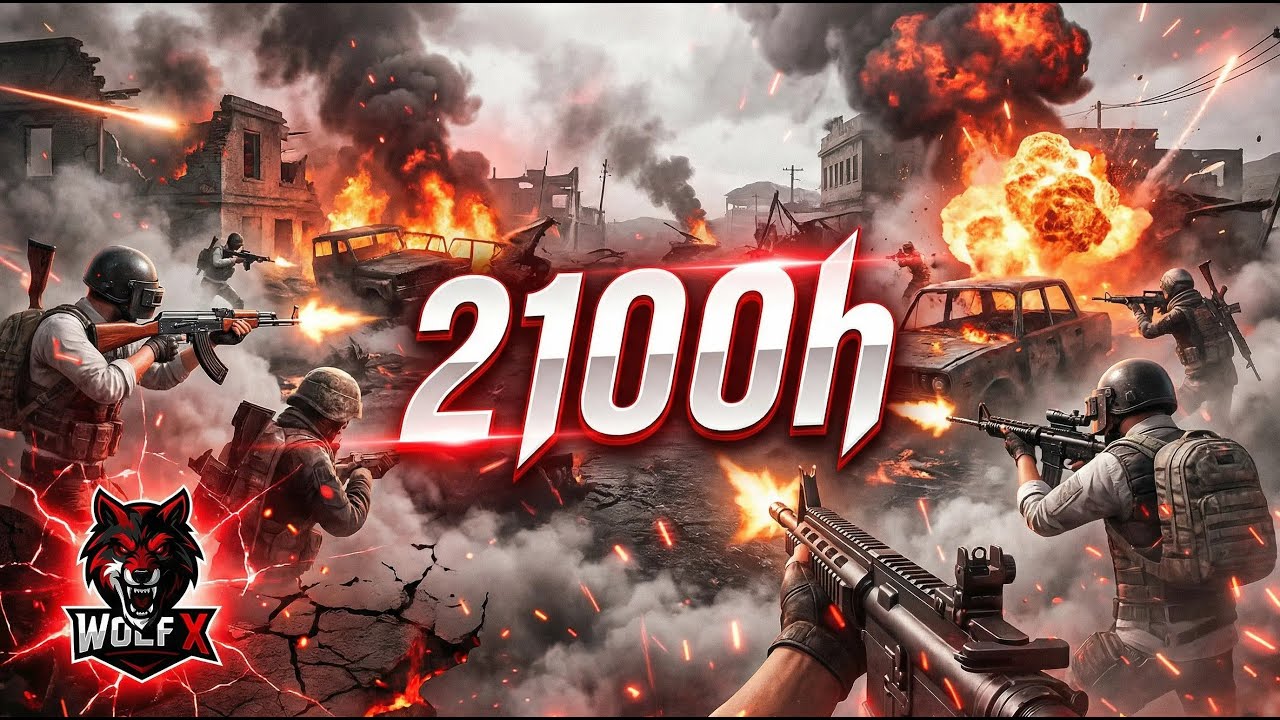 2100h chơi bạn có gì??? #pubg #wolfx #gaming