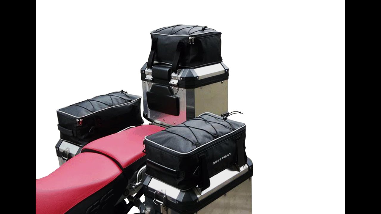 Borsa esterna per top case in alluminio compatibile con R 1200/1250 GS ADV/ADV LC/F 800 GS ADV