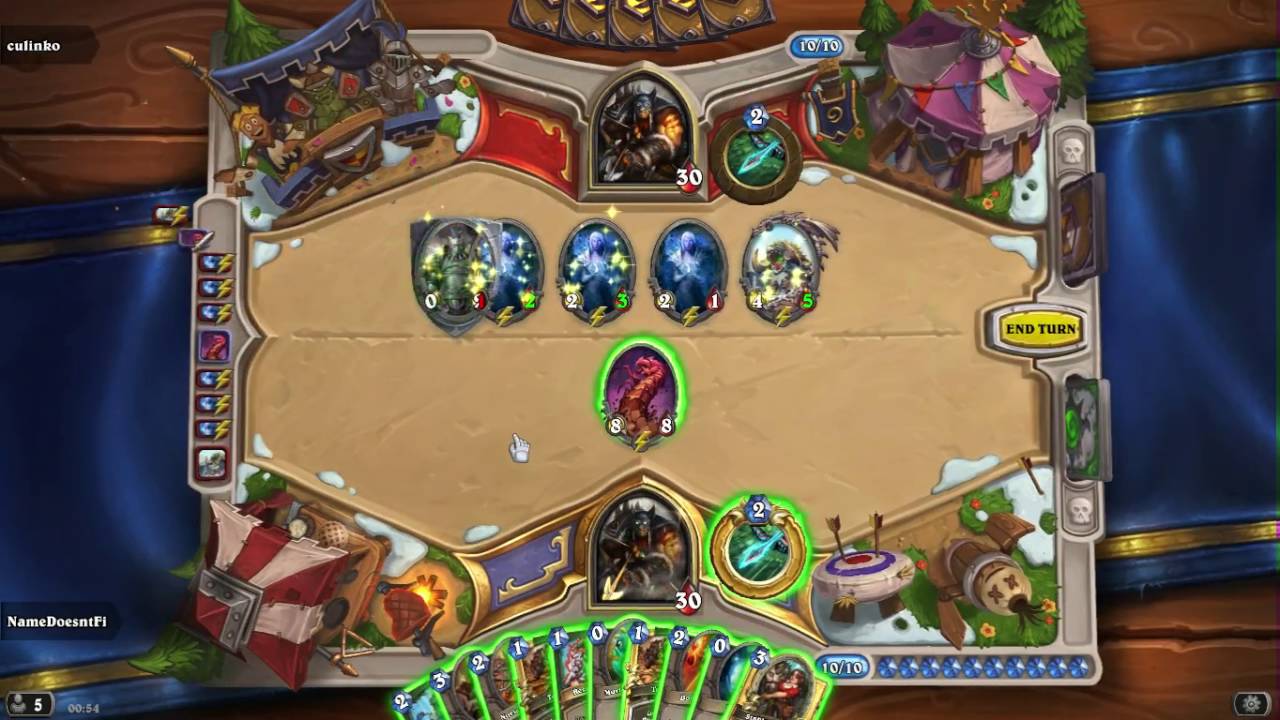 [Hearthstone Laboratory] Acidmaw vs Giant Sand Worm