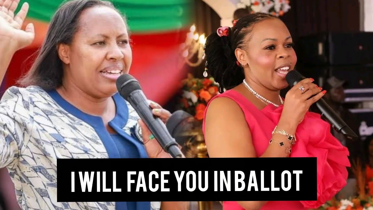 Wakirumba tells Wanjiku Muhia,to cut the big mouth or she will face her in the ballot 