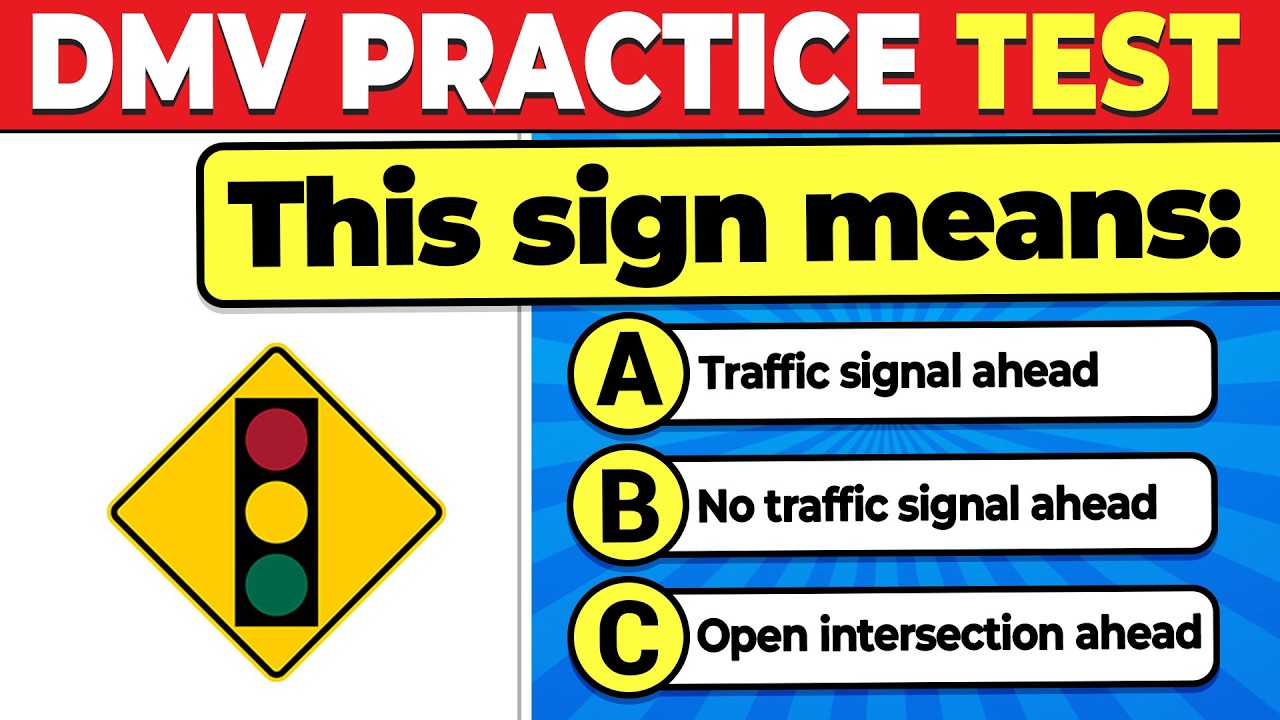 DMV Written Test 2026 #6 - Practice Questions with Answers | CA DMV Permit Test | Pass Lane
